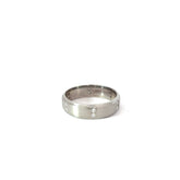 Platinum .35ct F VS2 Round Diamond Palladium Men Wedding Band Design By Scott Kay Size 10